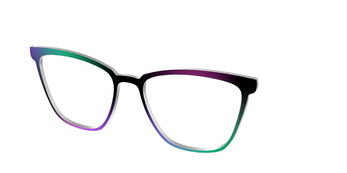 The Potion Gradient - Angle Top Image - Pair Eyewear