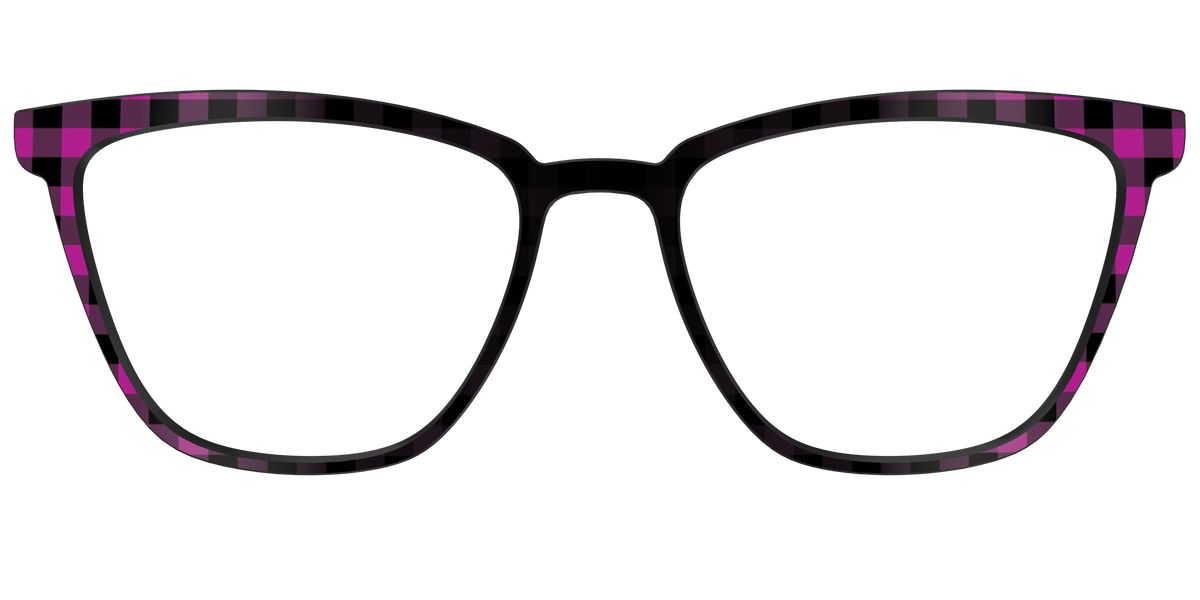 The Reimagined Plaid - Front Top Image - Pair Eyewear