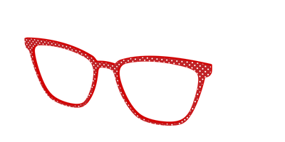 The Ruby Pin Dot - Angle Top Thumbnail - Pair Eyewear