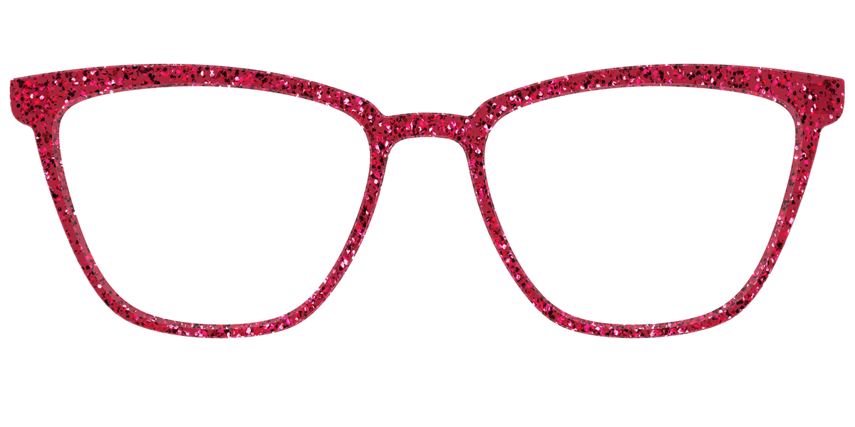 The Ruby Sparkle - Front Top Image - Pair Eyewear