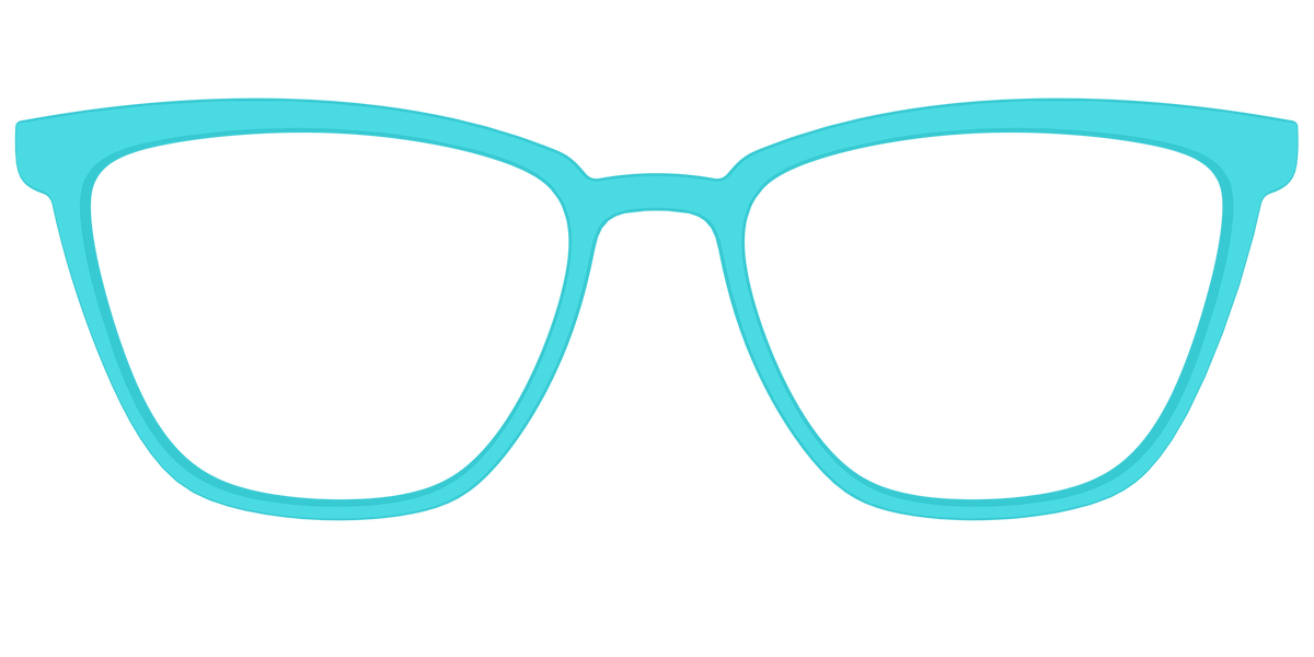 The Turquoise - Front Top Image - Pair Eyewear