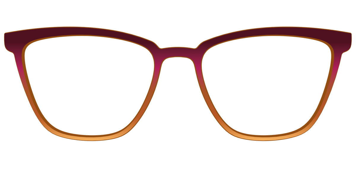The Umber to Ochre Gradient - Front Top Image - Pair Eyewear
