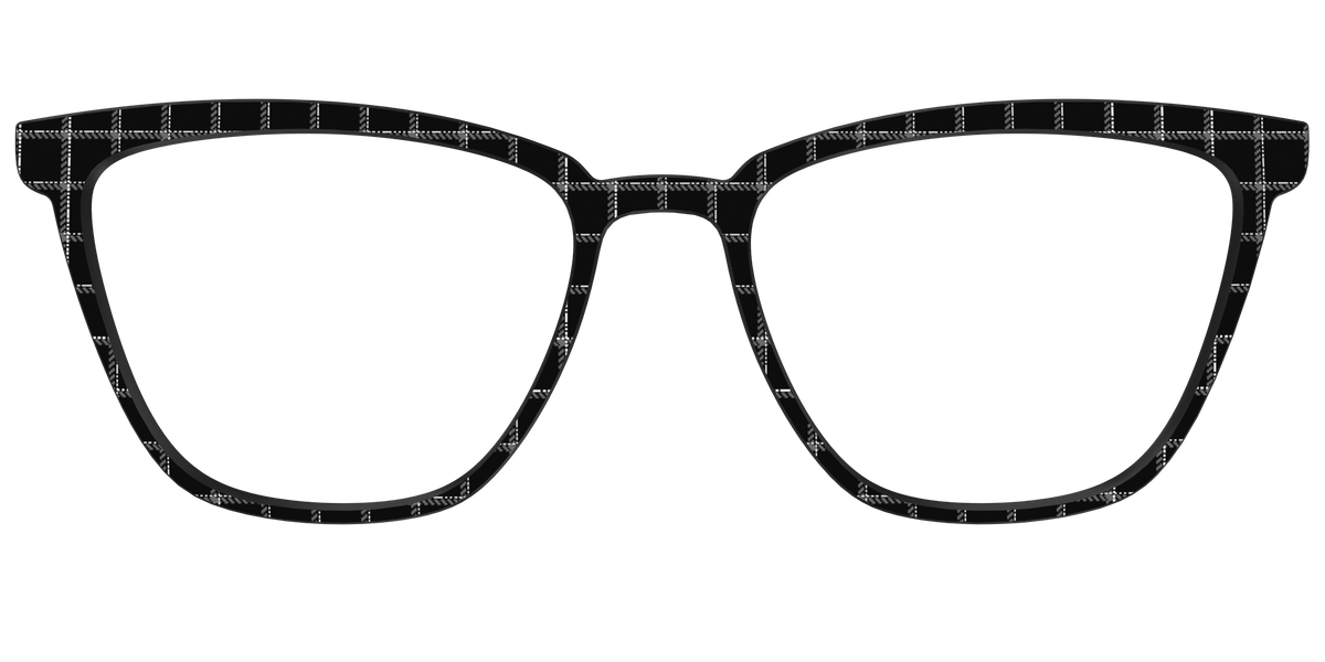 The Windowpane Plaid - Front Top Image - Pair Eyewear