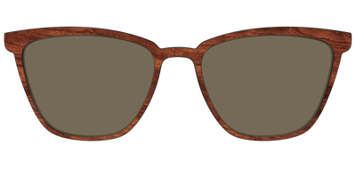 The Polarized Woodgrain Sun Top - Front Top Thumbnail - Pair Eyewear