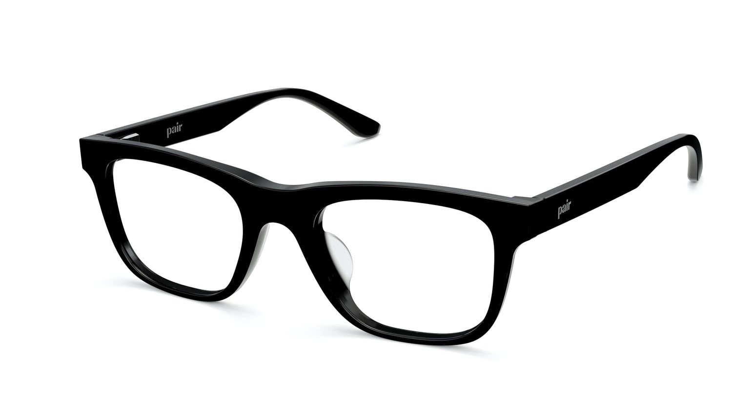 The Jessie - Black - Angle Base Image - Pair Eyewear