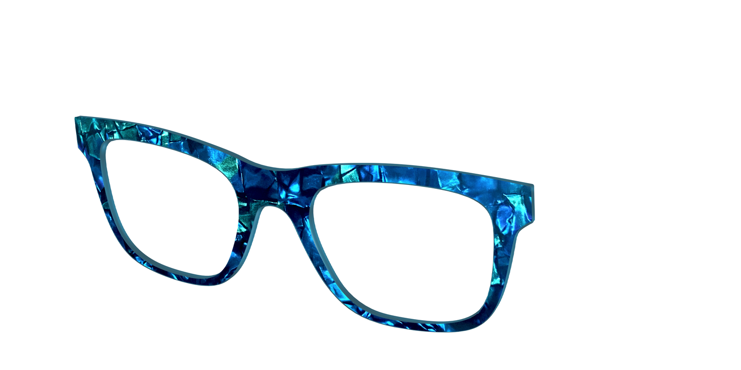 The Alexandrite Pearl Marble - Angle Top Image - Pair Eyewear