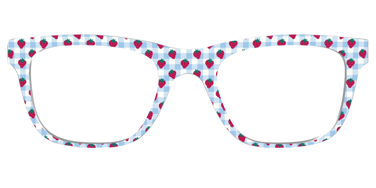 The Berry Picnic Gingham - Front Top Image - Pair Eyewear