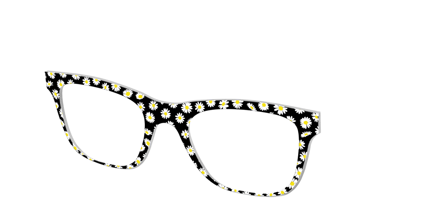 The Black Daisy - Angle Top Image - Pair Eyewear