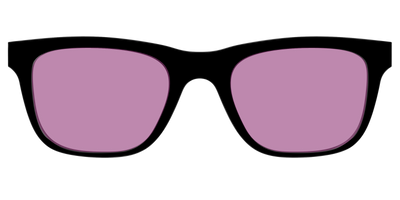 The Black with Pink Racquet Sport Lens - Front Top Thumbnail - Pair Eyewear