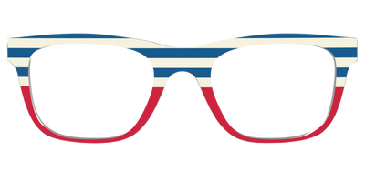 The Bold Stripes Split - Front Top Thumbnail - Pair Eyewear