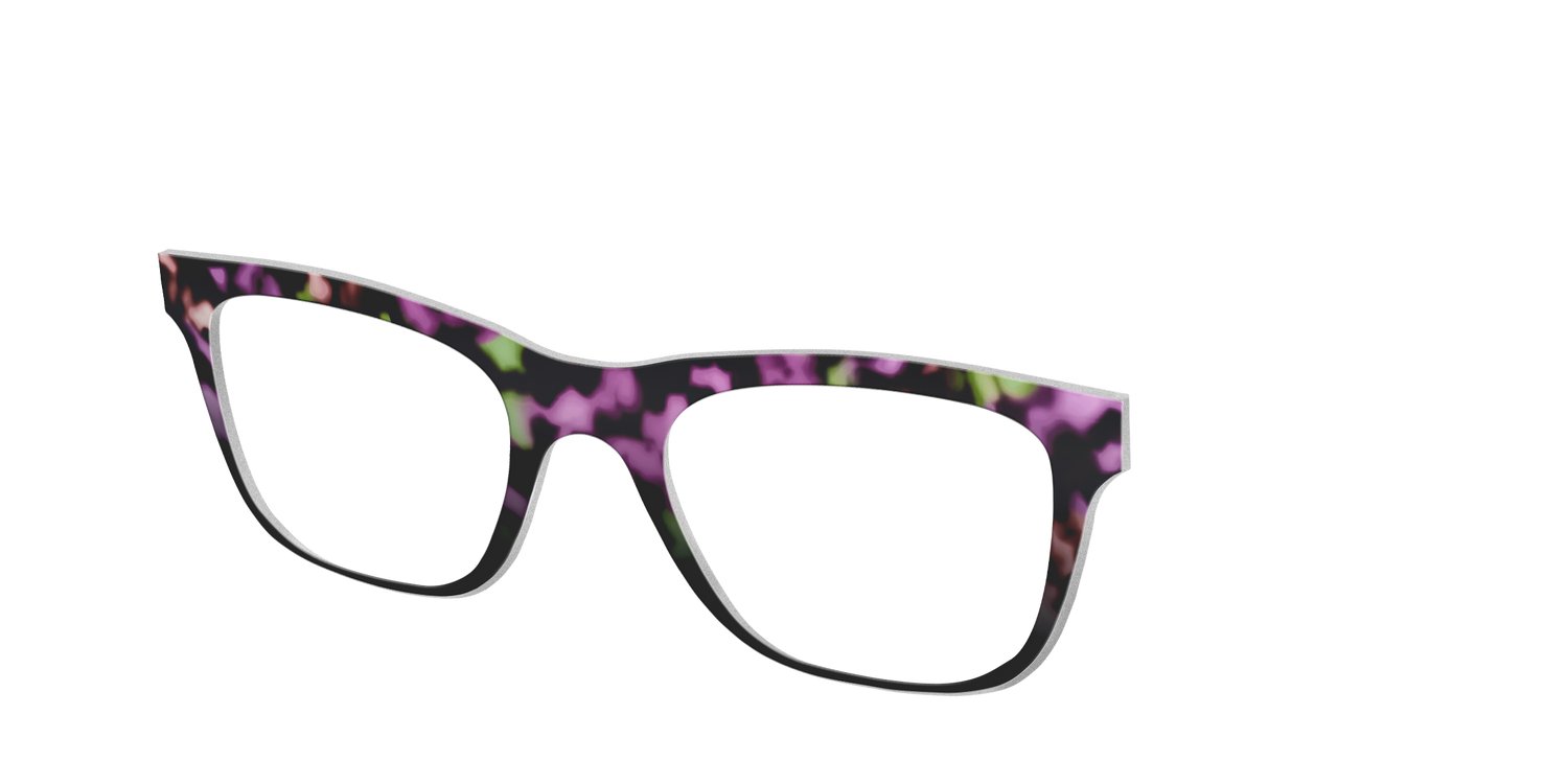The Boysenberry Tortoise - Angle Top Image - Pair Eyewear