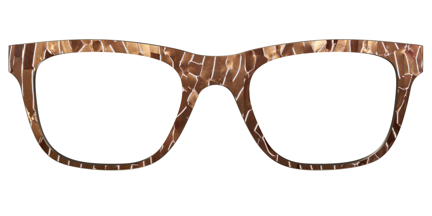 The Bronze Kintsugi - Front Top Image - Pair Eyewear