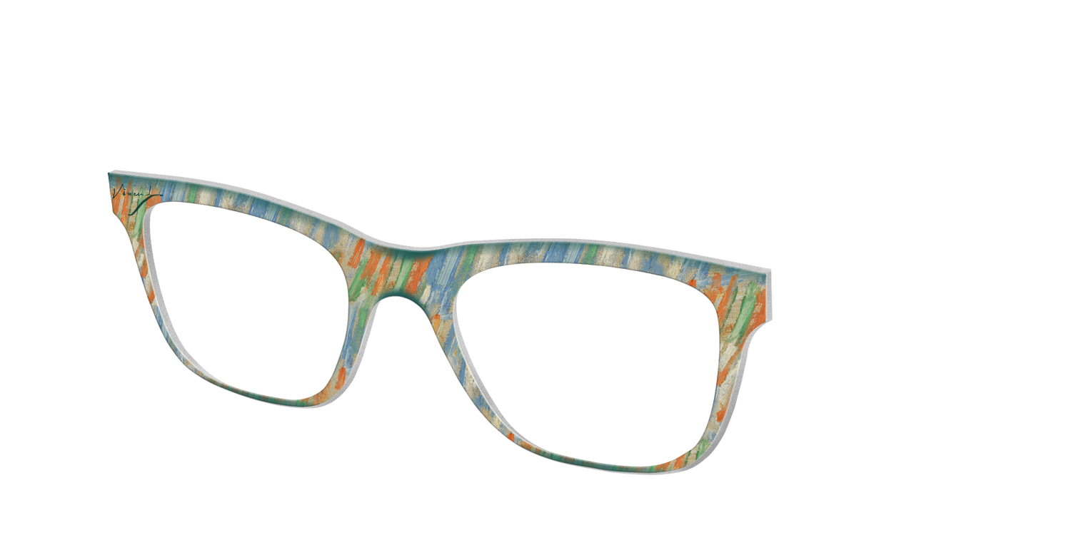 The Brush Strokes - Angle Top Image - Pair Eyewear