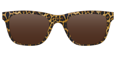 The Polarized Cheetah Spots Sun Top - Front Top Thumbnail - Pair Eyewear