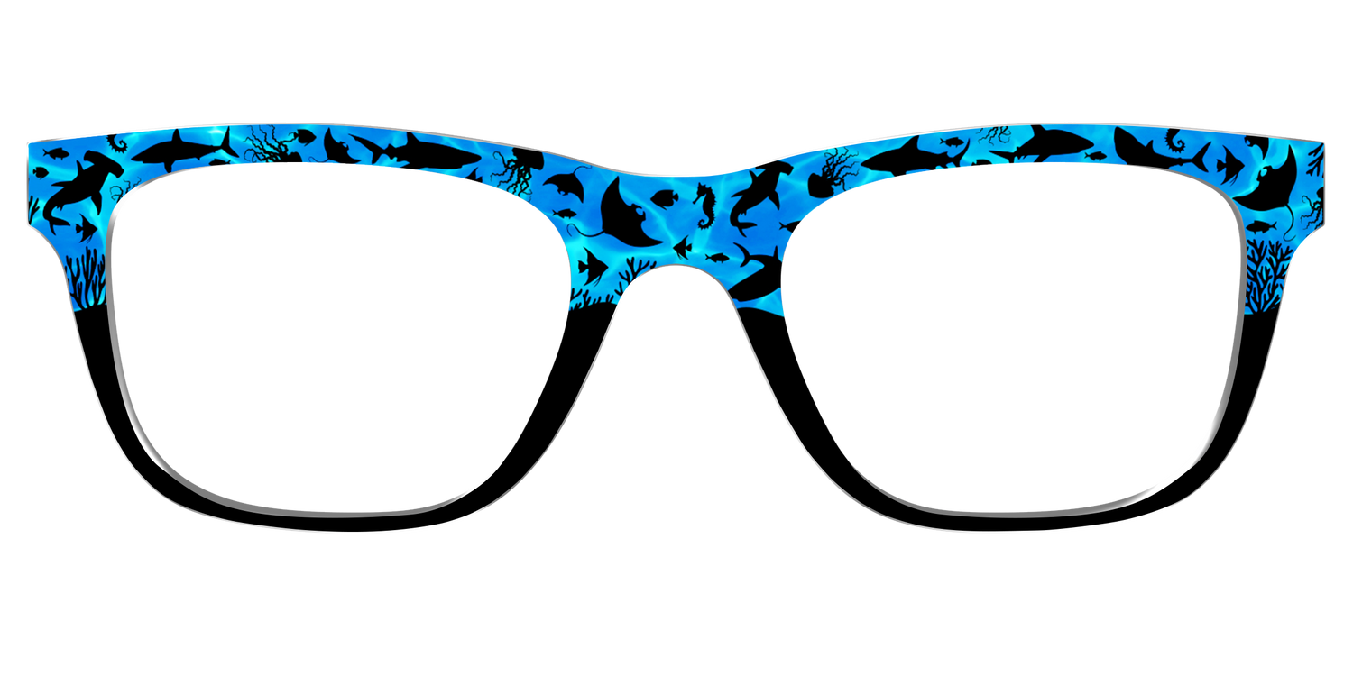 The Deep Sea After Dark - Front Top Image - Pair Eyewear