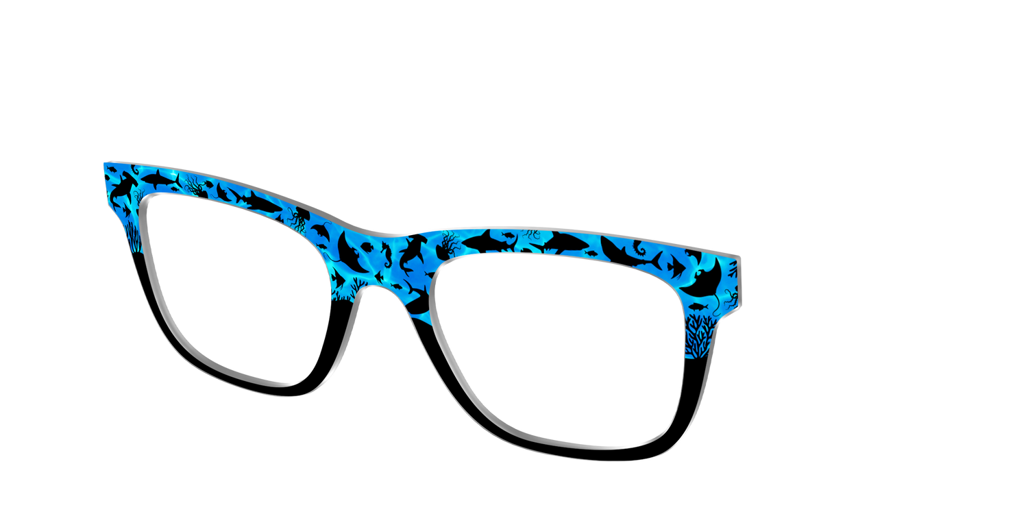 The Deep Sea After Dark - Angle Top Image - Pair Eyewear