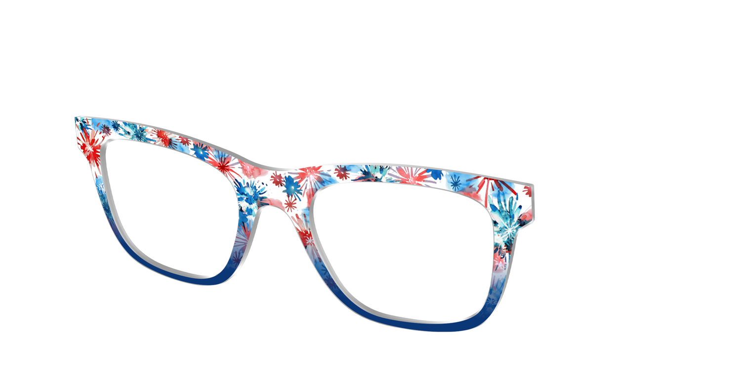 The Firework Bursts - Angle Top Image - Pair Eyewear