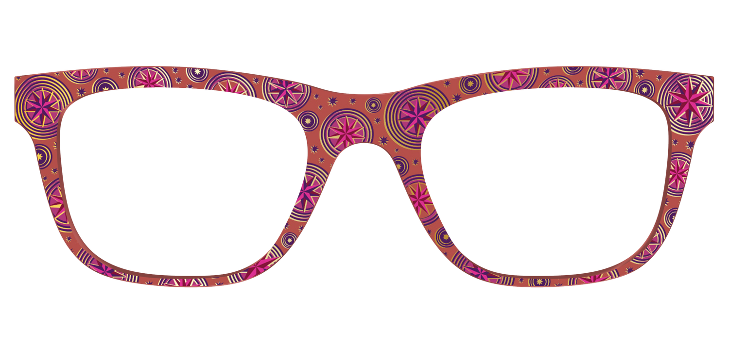The Gold Foil Luna Lovegood™ - Front Top Image - Pair Eyewear