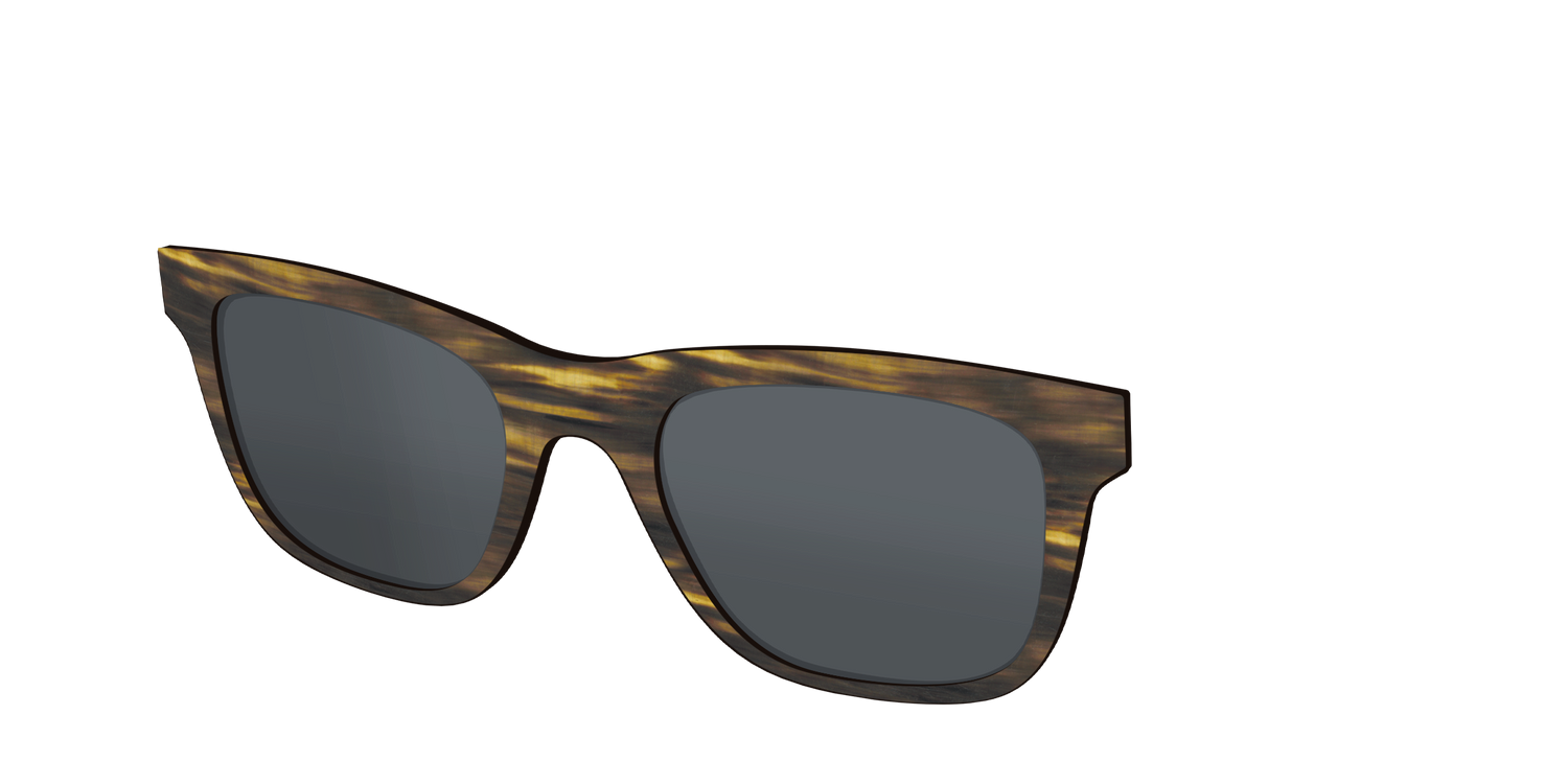 The Polarized Horn Sun Top - Angle Top Image - Pair Eyewear
