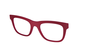 The Matte Burgundy - Angle Top Thumbnail - Pair Eyewear