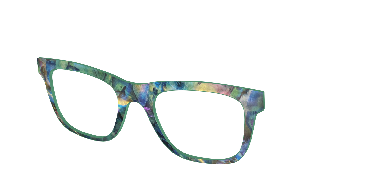 The Neptune Pearl - Angle Top Image - Pair Eyewear