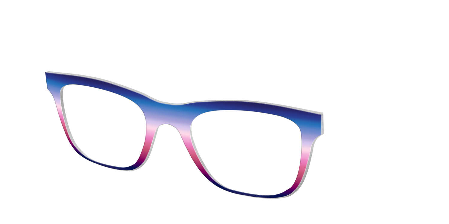 The Nightfall Gradient - Angle Top Image - Pair Eyewear