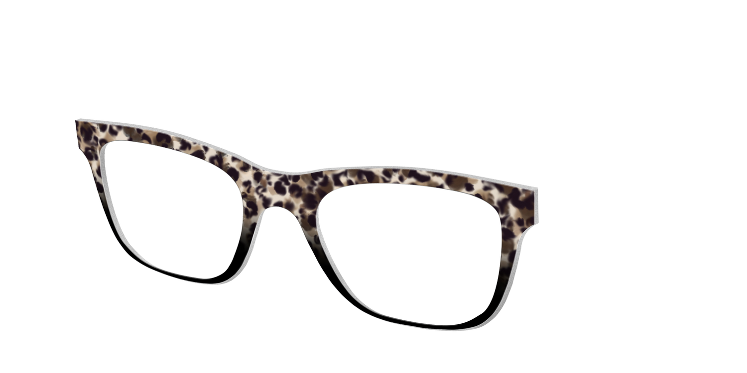 The Party Animal Tortoise - Angle Top Image - Pair Eyewear