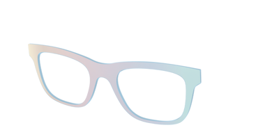 The Pastel Dot Iridescent - Angle Top Thumbnail - Pair Eyewear