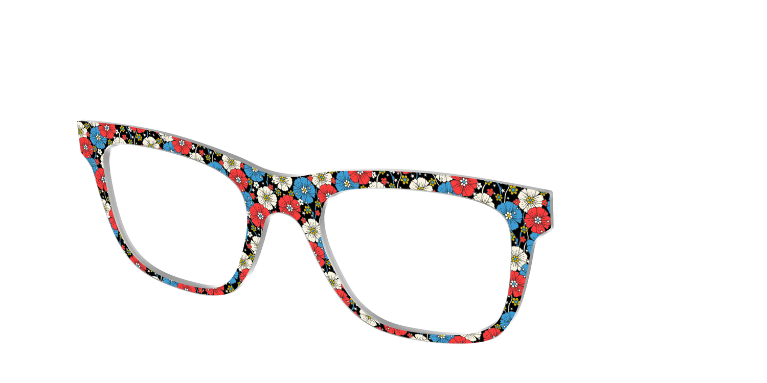 The Picnic Blossoms - Angle Top Image - Pair Eyewear