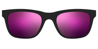 The Polarized Pink Reflective Sun Top - Front Top Thumbnail - Pair Eyewear