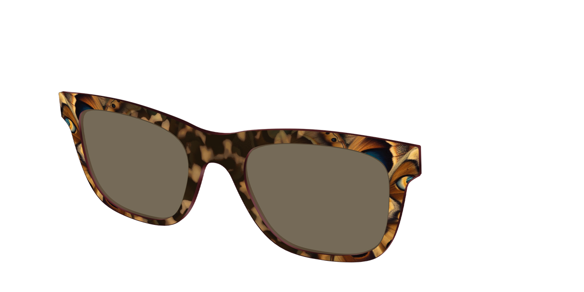 The Polarized Moth Wings Sun Top - Angle Top Image - Pair Eyewear