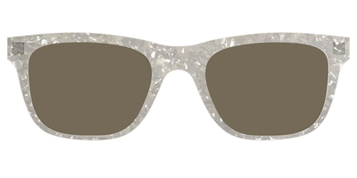 The Polarized White Quartz Pearl Sun Top - Front Top Thumbnail - Pair Eyewear