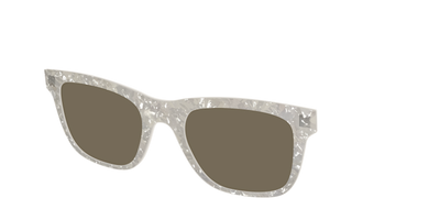 The Polarized White Quartz Pearl Sun Top - Angle Top Thumbnail - Pair Eyewear