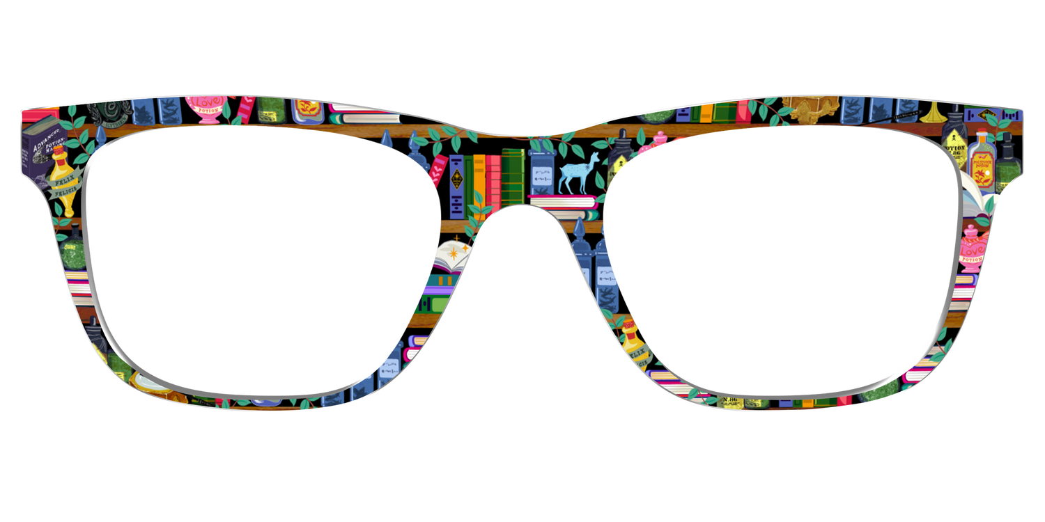 The Potions Bookcase - Front Top Image - Pair Eyewear