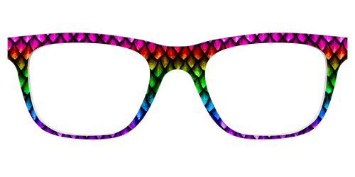 The Rainbow Dragon Scales - Pair Eyewear