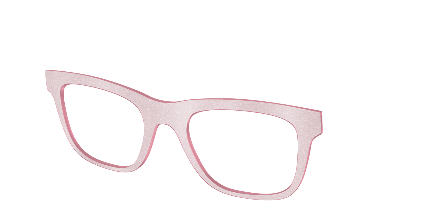 The Rose Shimmer - Angle Top Image - Pair Eyewear