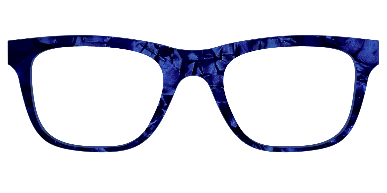 The Sapphire Pearl Marble - Front Top Image - Pair Eyewear