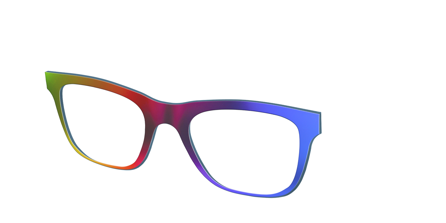 The Satin Spectrum - Angle Top Image - Pair Eyewear