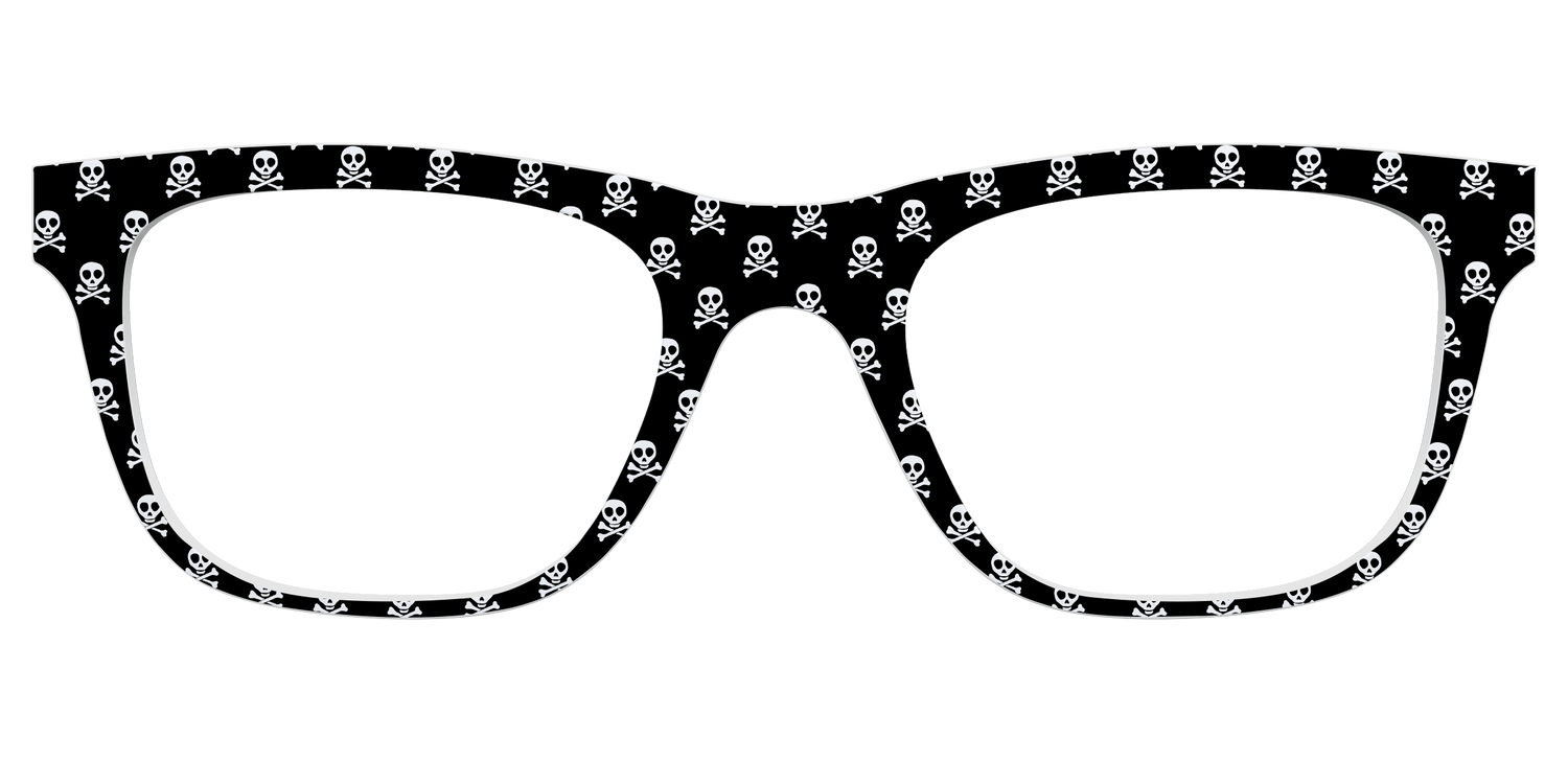 The Skull & Crossbones - Front Top Image - Pair Eyewear