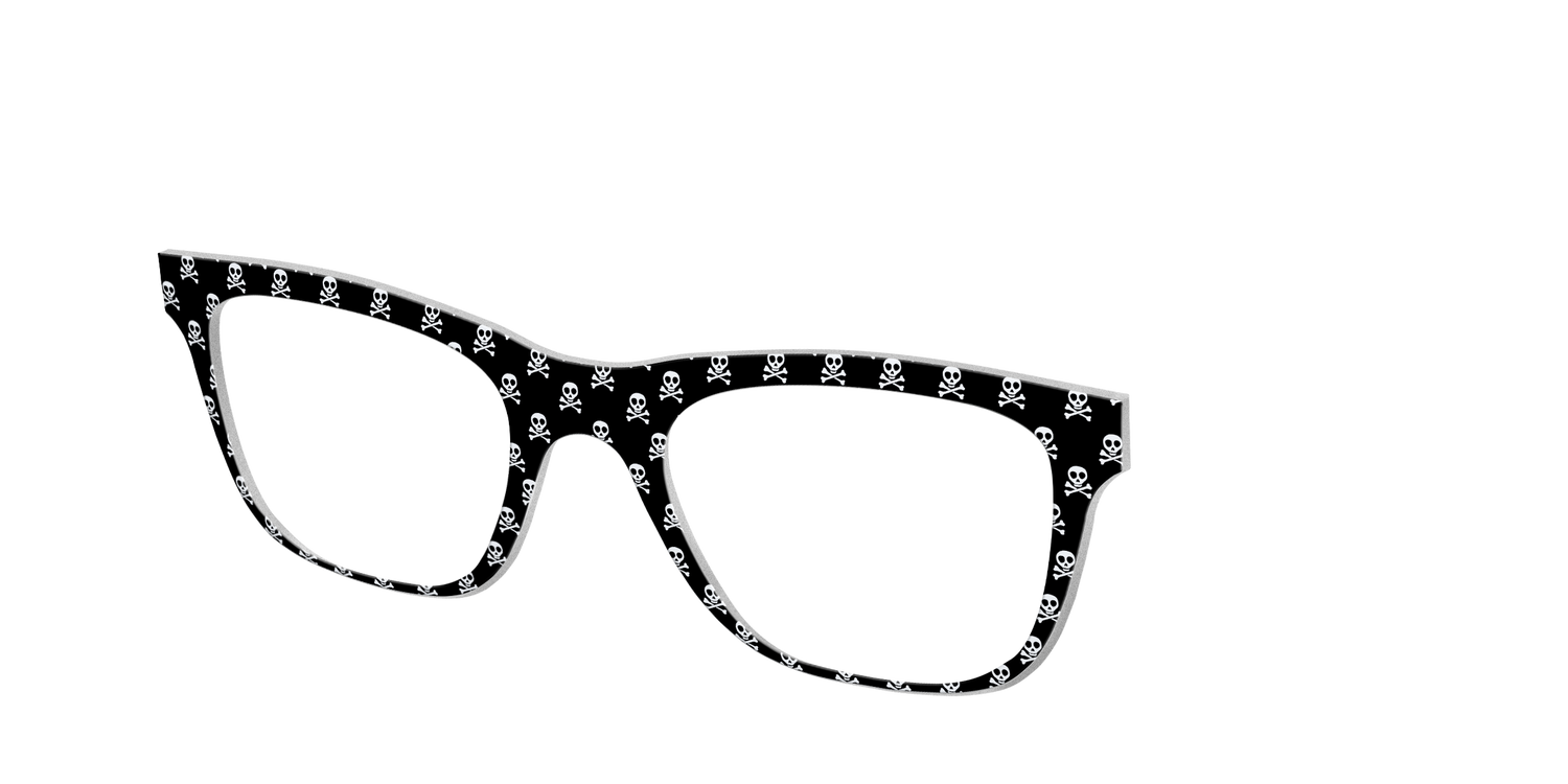 The Skull & Crossbones - Angle Top Image - Pair Eyewear