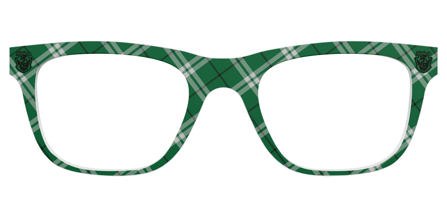 The Slytherin™ Plaid - Front Top Image - Pair Eyewear