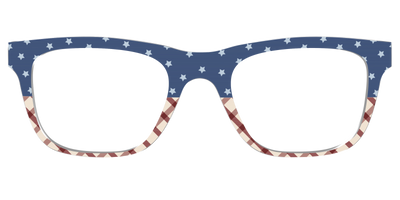 The Starry Gingham Split - Front Top Thumbnail - Pair Eyewear