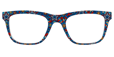 The Star-Spangled Stained Glass - Front Top Thumbnail - Pair Eyewear