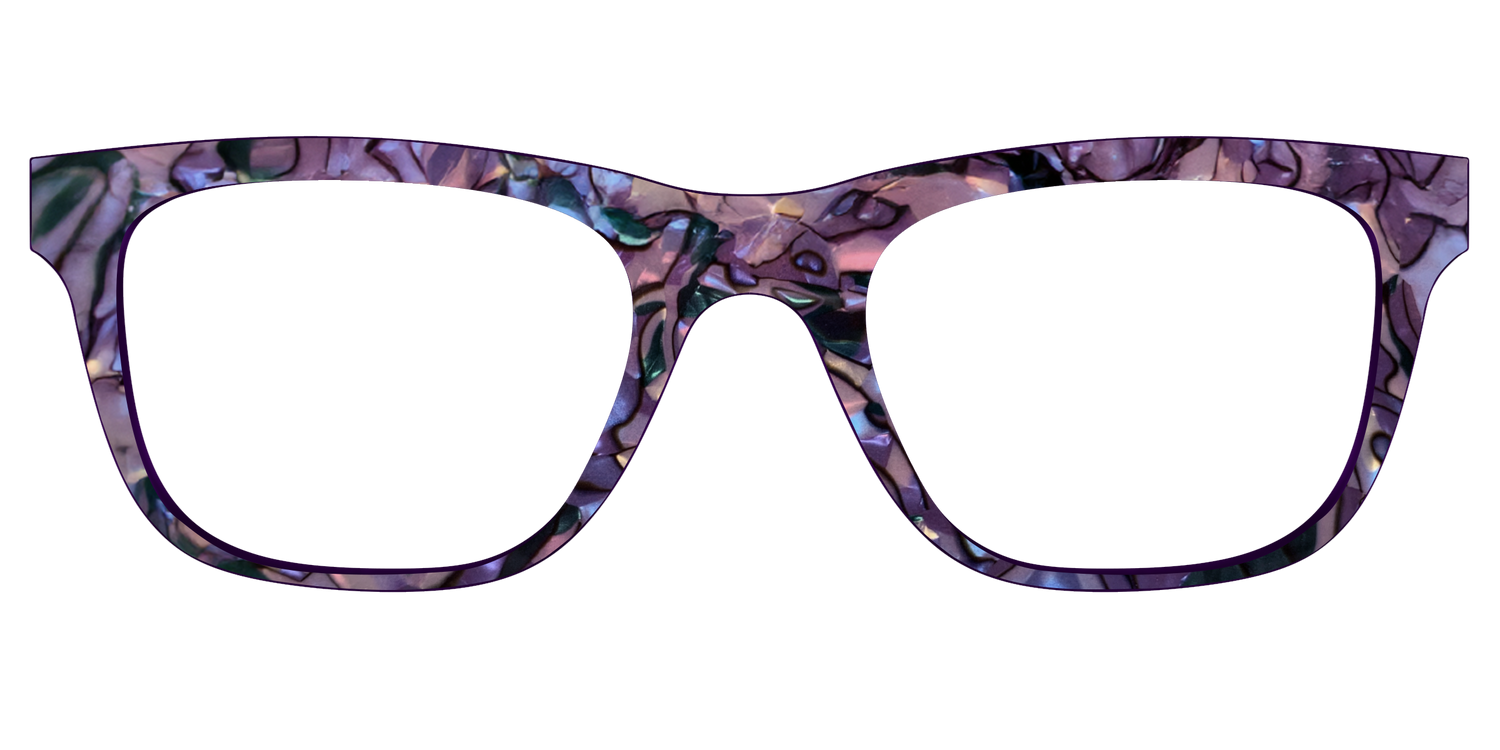 The Thistle Pearl Shell - Front Top Image - Pair Eyewear