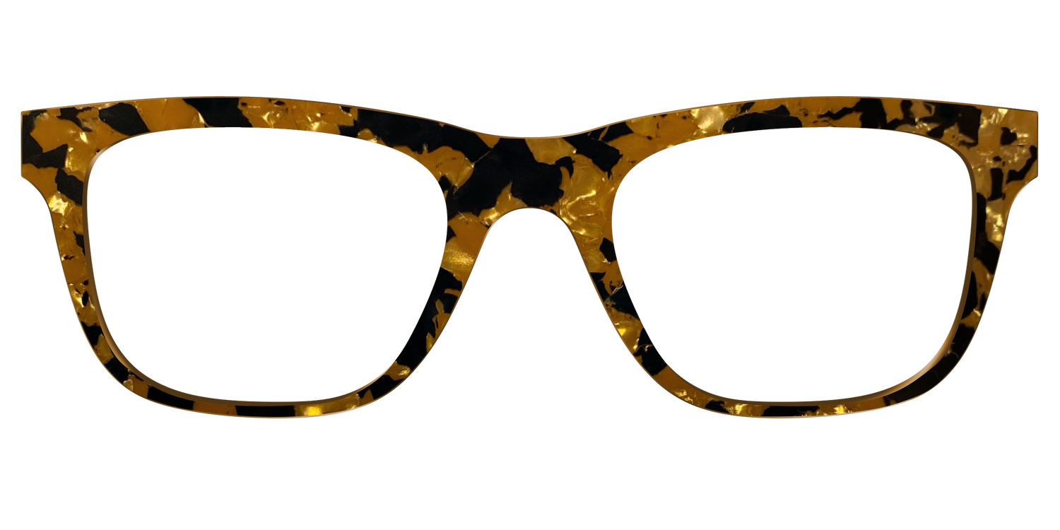 The Tiger's Eye Pearl Tortoise - Front Top Image - Pair Eyewear