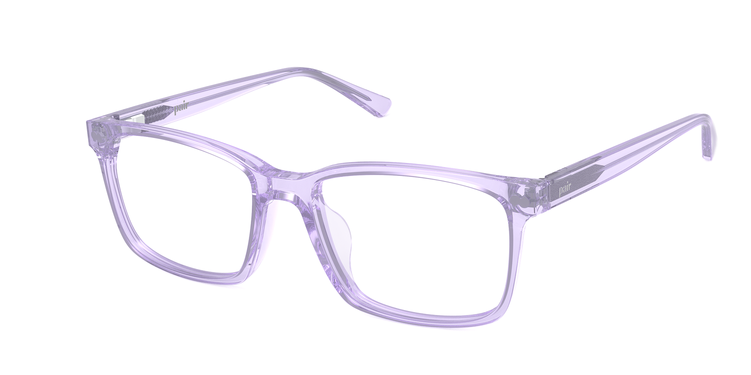 The Kirby - Lavender Clear - Carousel2 - Pair Eyewear