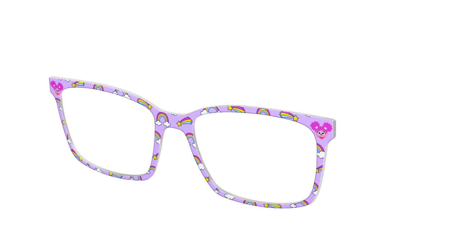 The Abby Rainbow - Angle Top Image - Pair Eyewear