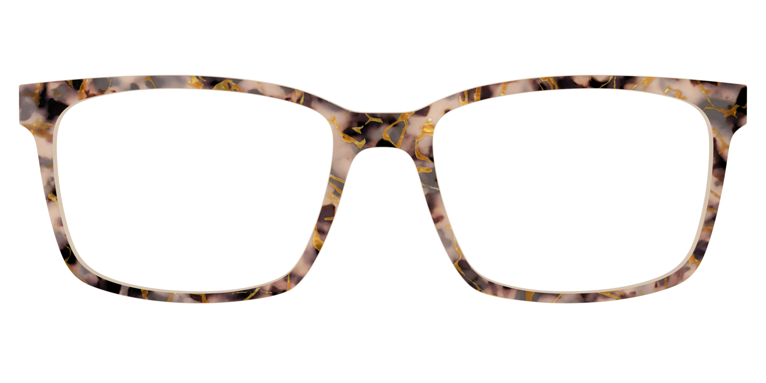 The Almond Tortoise with Gold Streaks - Lifestyle Kirby Top Image - Pair Eyewear