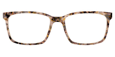 The Almond Tortoise with Gold Streaks - Front Top Thumbnail - Pair Eyewear