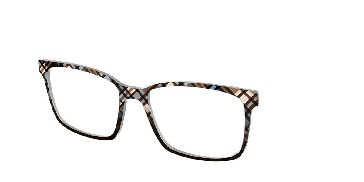The Backwoods Plaid - Angle Top Image - Pair Eyewear